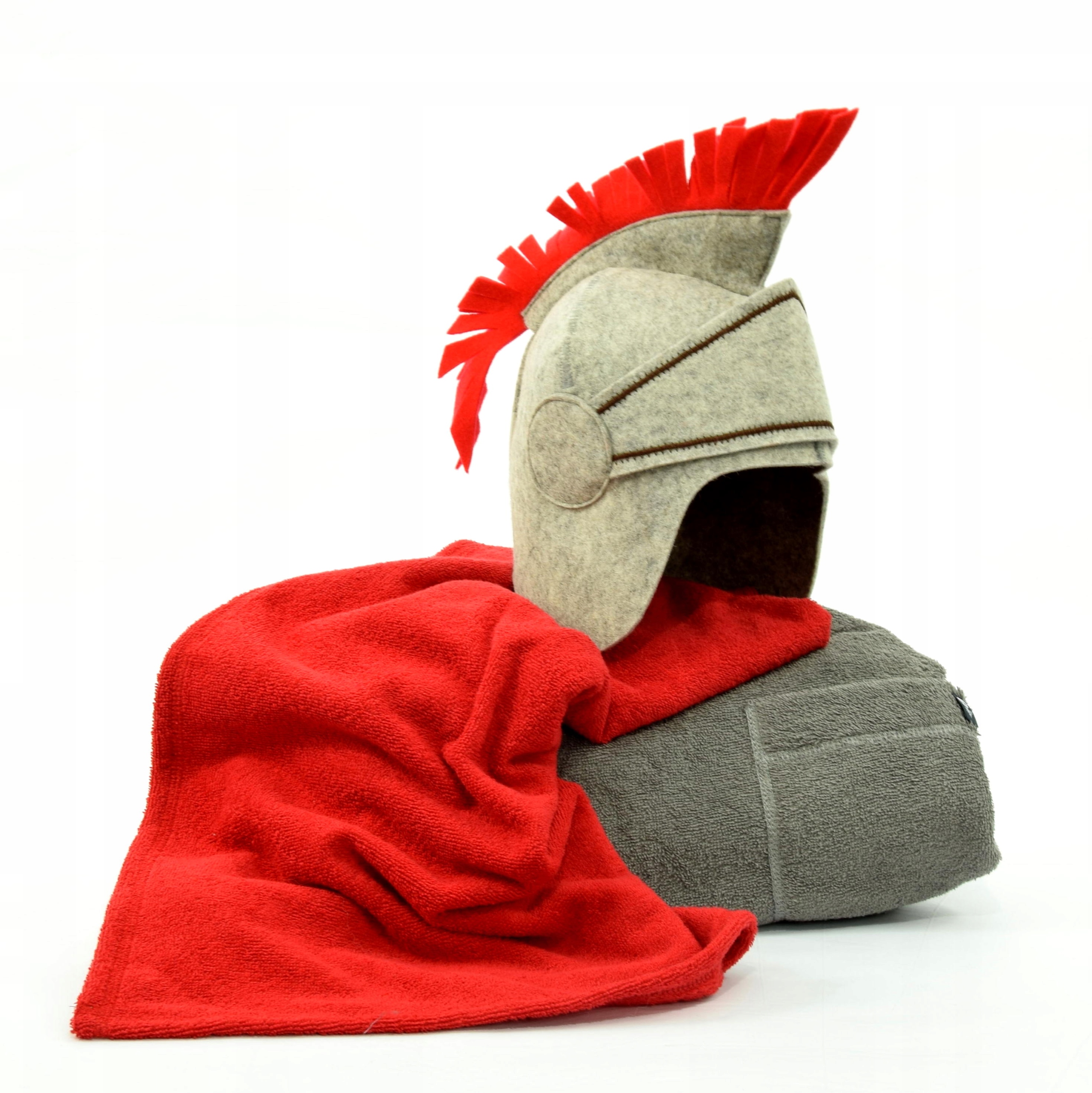 Vlněná čepice Říman Klobouk do sauny Pánský set 3 cz vel L