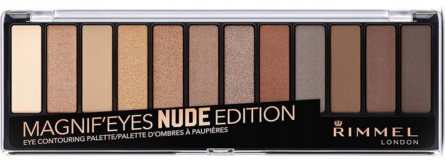 RIMMEL MAGNIFEYES PALETA CIENI NUDE EDITION 001 Kod producenta 34560754001