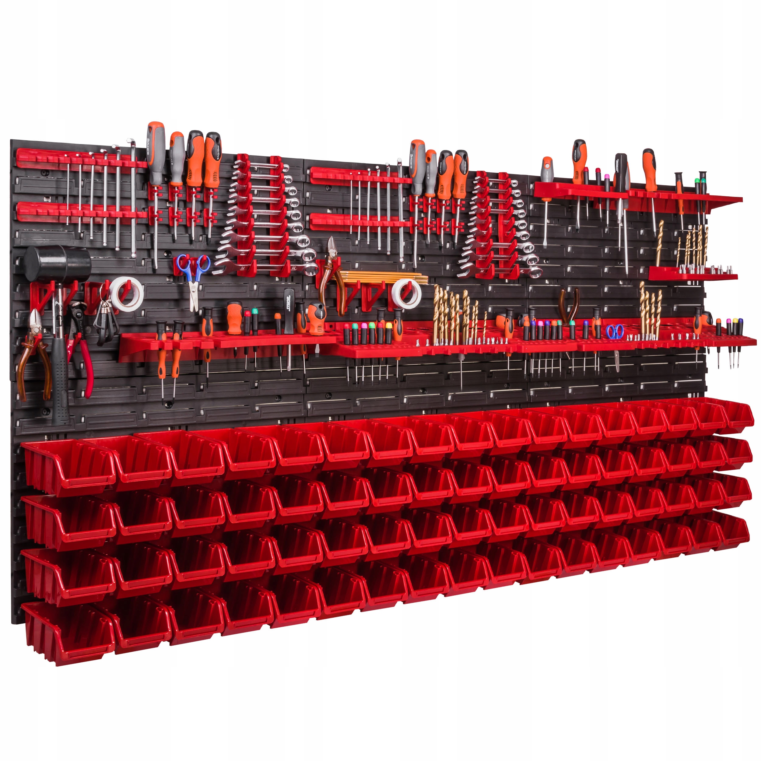 Instrumentu tāfele 172 x 78 cm darbnīcas siena 68 paplātes garāžas atslēgas