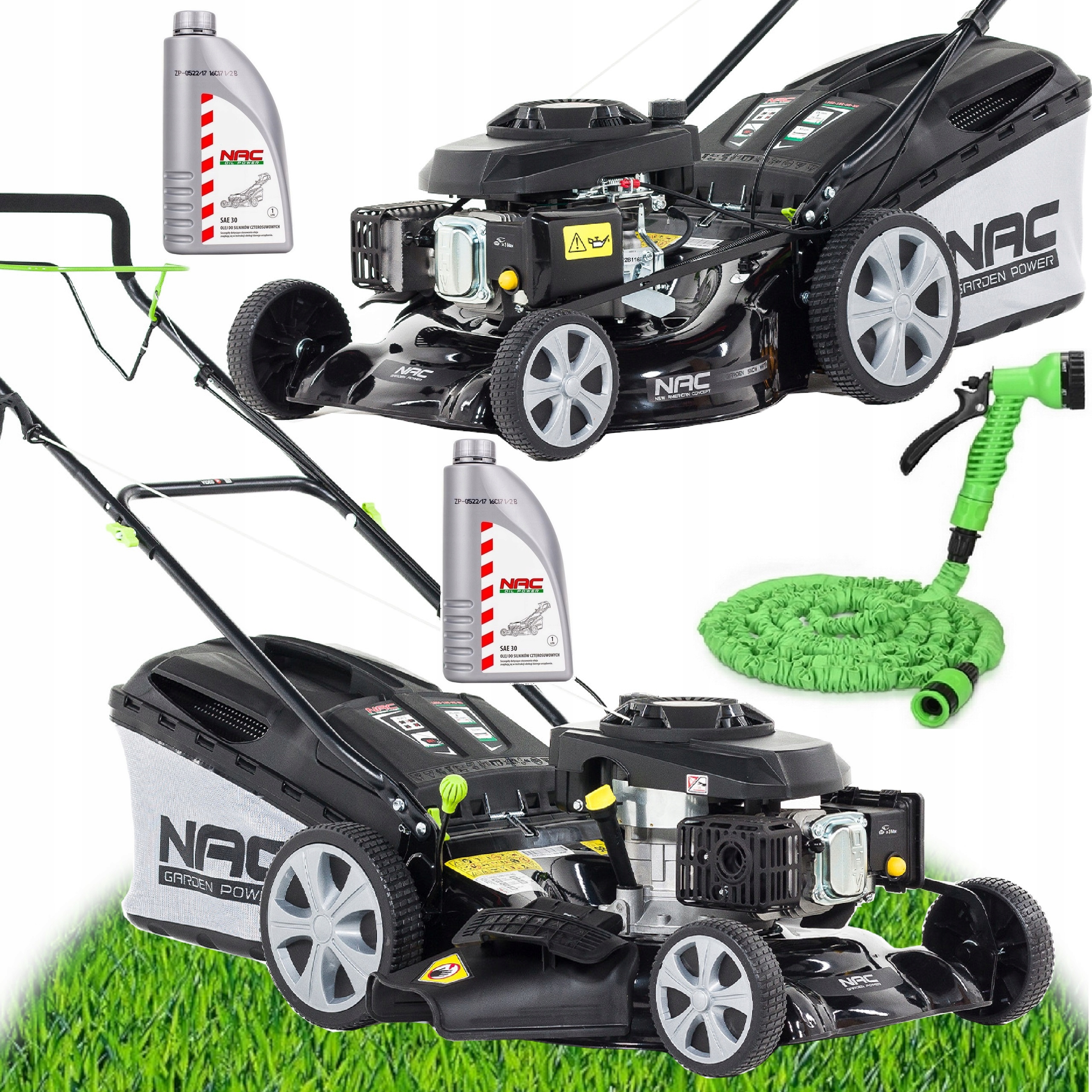Kosiarka Spalinowa z Napędem Nac 196 cm3 3,6 kW 51cm +2x Olej Wąż