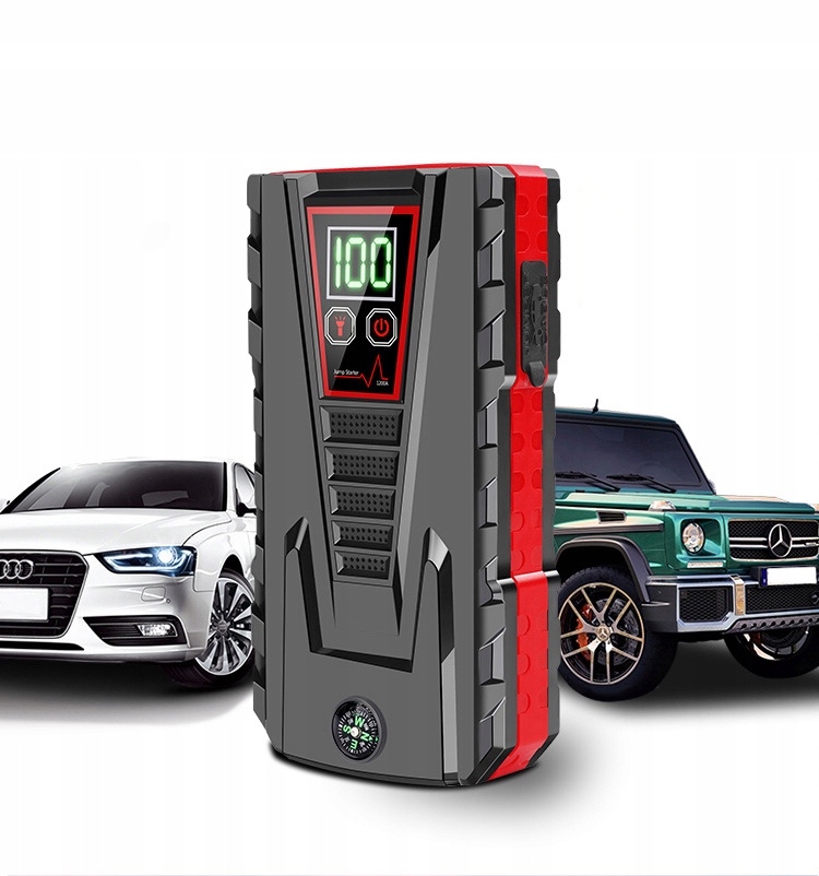 JUMP STARTER CAR BOOSTER ROZRUCH POWERBANK 22000mAh Marka Easy