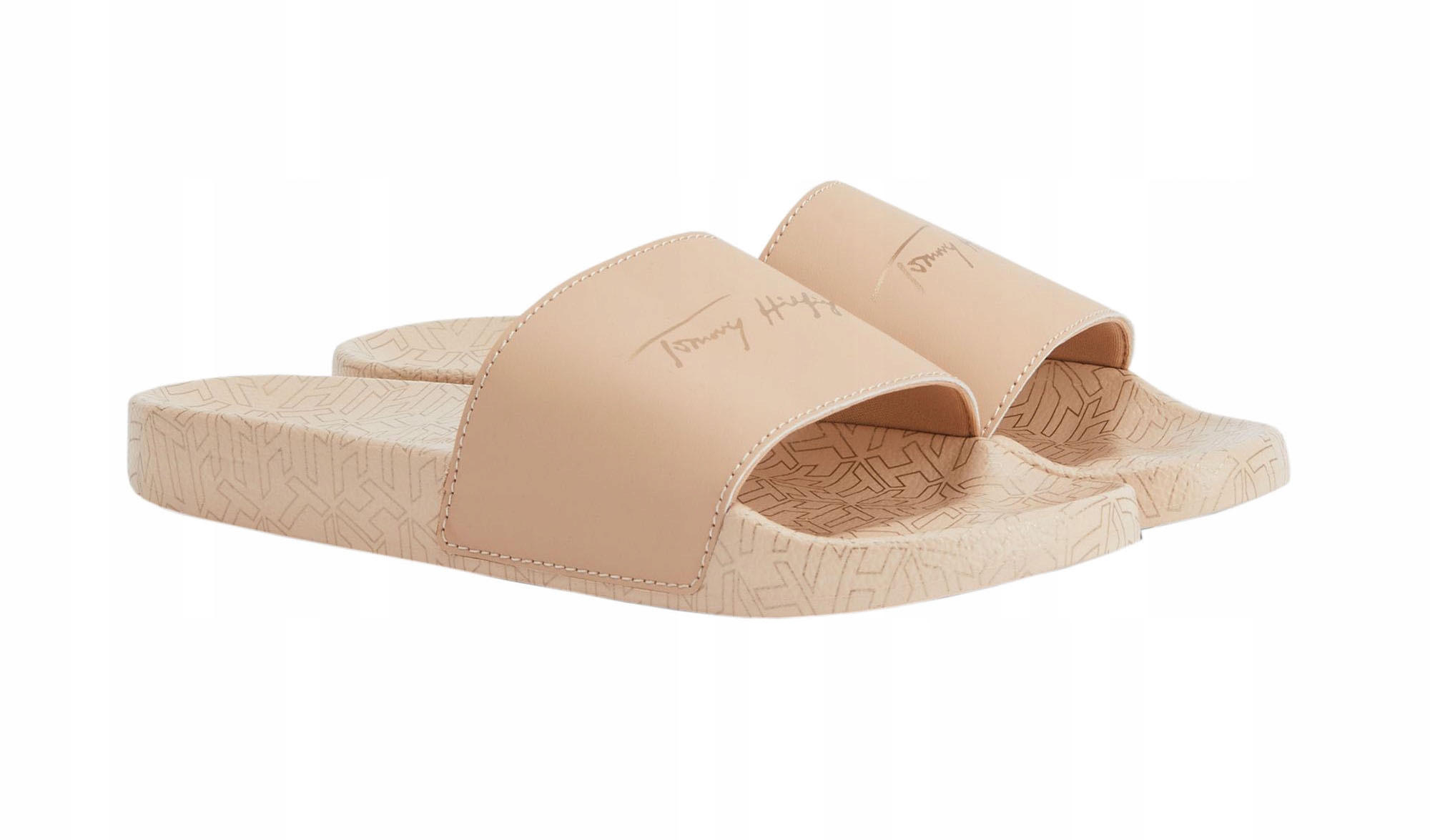 

Tommy Hilfiger Damskie Klapki Metallic Beige r. 38