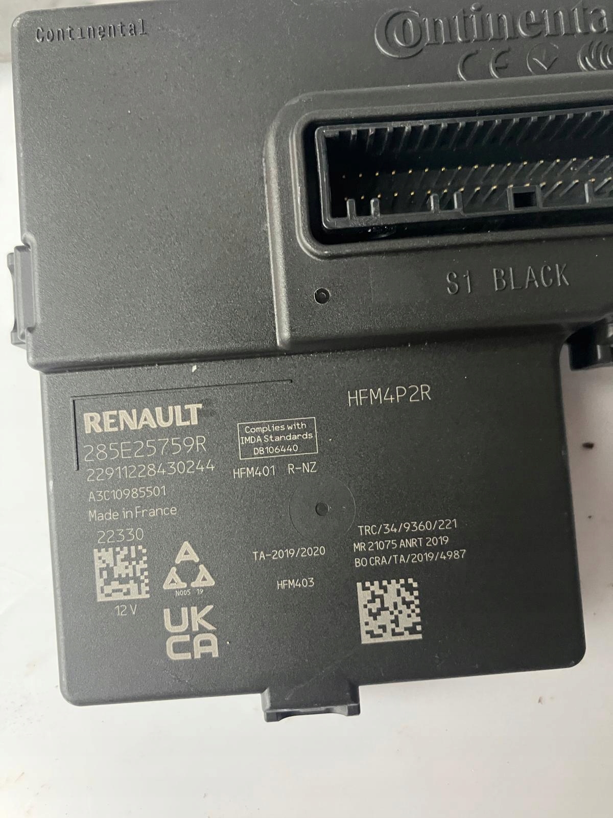 module control unit RENAULT MEGANE V E-TECH 285E25759R