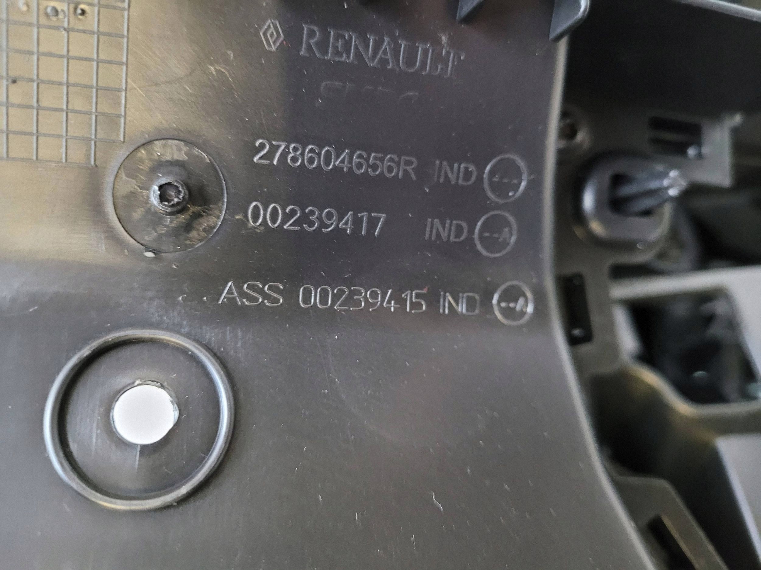 JOGGER SANDERO III STEPWAY 20r-> dashboard instrument panel console 278604656R