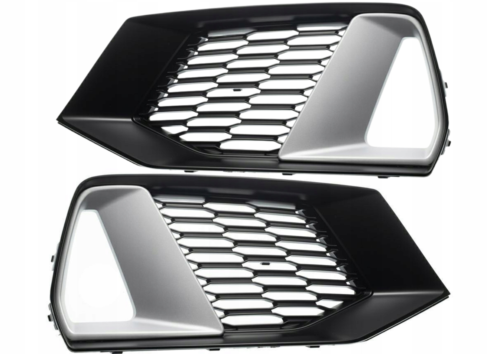 Audi A7 4K8 S-line 18-ATRAPY Grily Mřížky Předního Nárazníku Pravá Levá