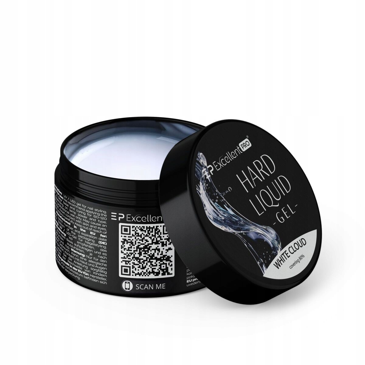 Hard Liquid Gel stavební gel White Cloud 50 g