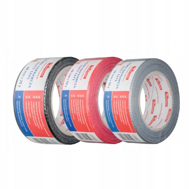 

Taśma naprawcza uniwersalna Duct Tape 48mm x 25m