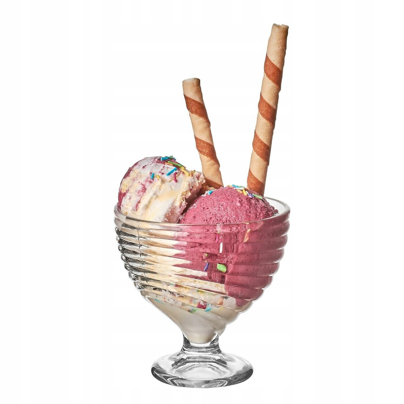 PUCHARKI do DESERÓW 300ml miseczki do LODÓW Tadar 6szt.Vesta Tadar Kolor przezroczysty