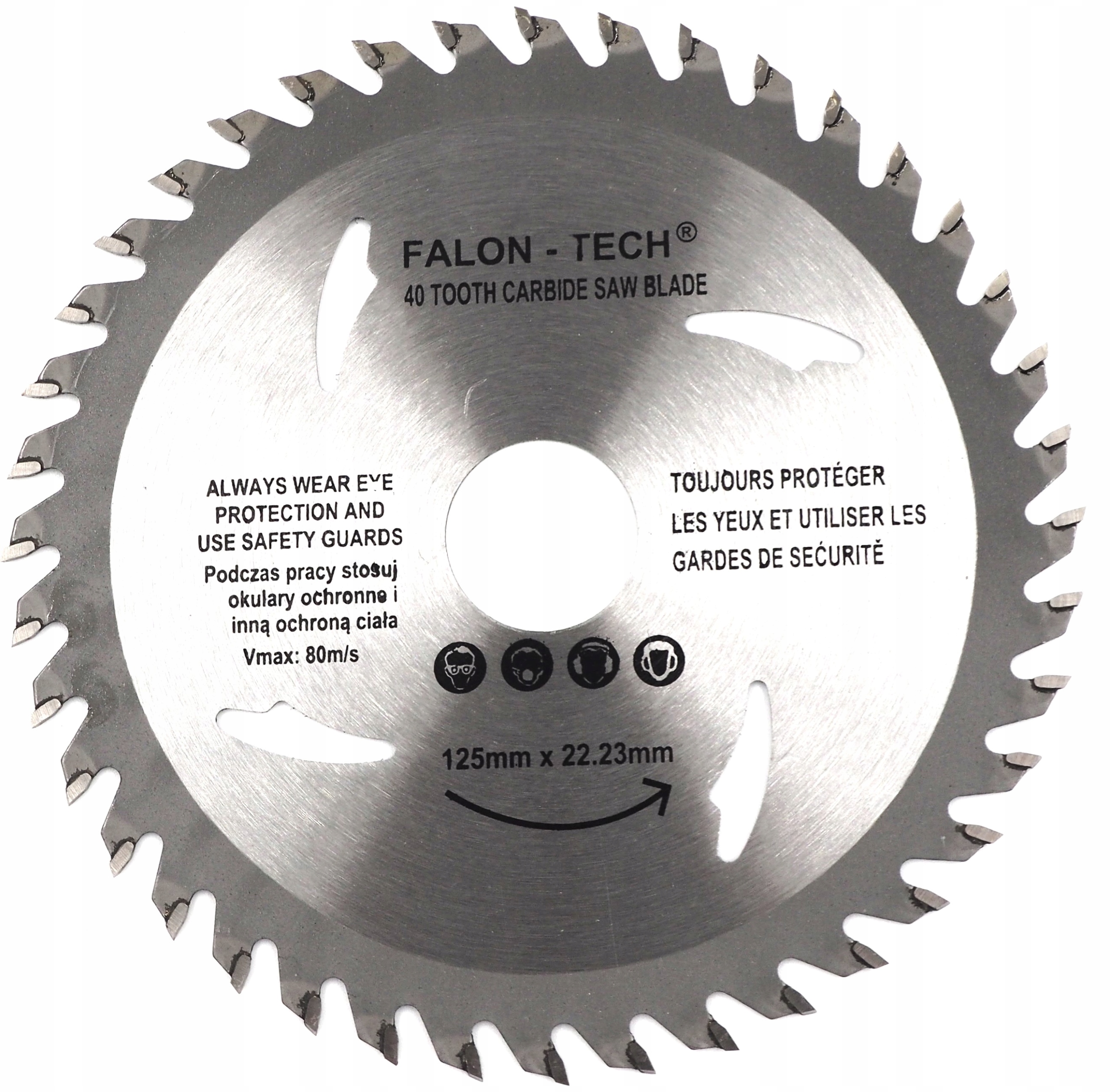 

Tarcza Widiowa Do Drewna 125 mm x 22,2 x 40T Widia