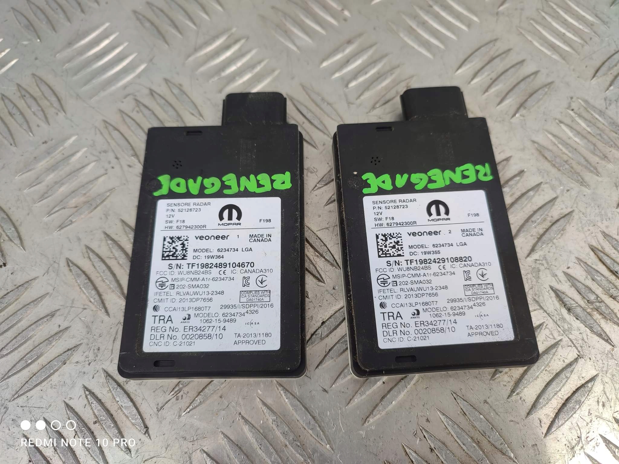 52128723 - JEEP RENEGADE МОДУЛЬ ДАТЧИКА СЛІПИХ ЗОН