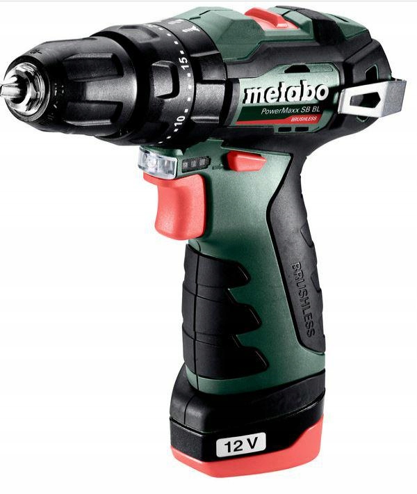 Metabo Wkrętarka Udarowa 12V 38/20Nm 2x2,0Ah Sb Bl 601784500