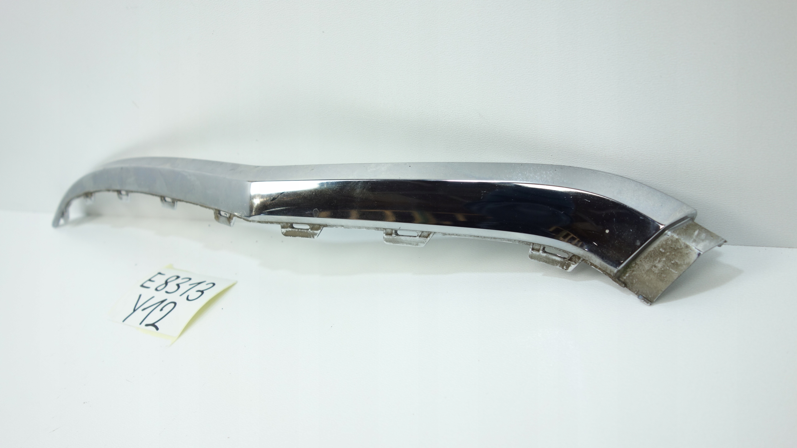 VW T-ROC 2GA 2017- moulding CHROM left bumper front 2GA853711B