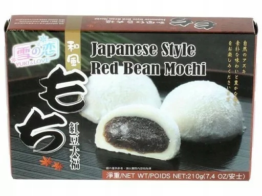 

Mochi ryżowe ciastka z fasolą adzuki 210g