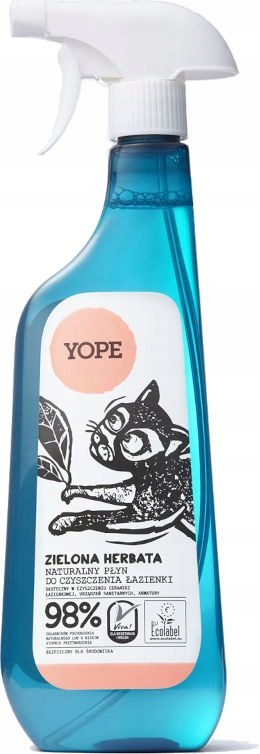 

Płyn Do Czyszczenia Łazienki Yope 750ML Green Tea