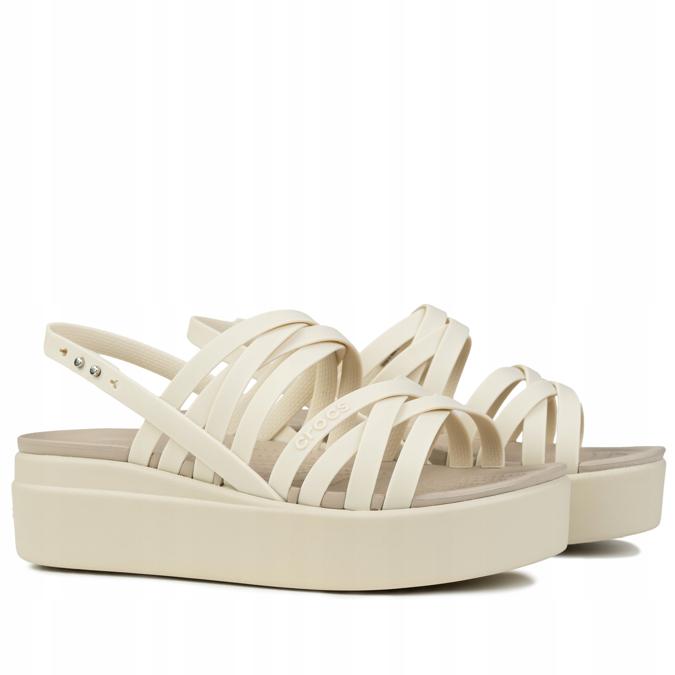 Dámské sandály Crocs Brooklyn Strappy Lowwdg Platforma 2067512Y2