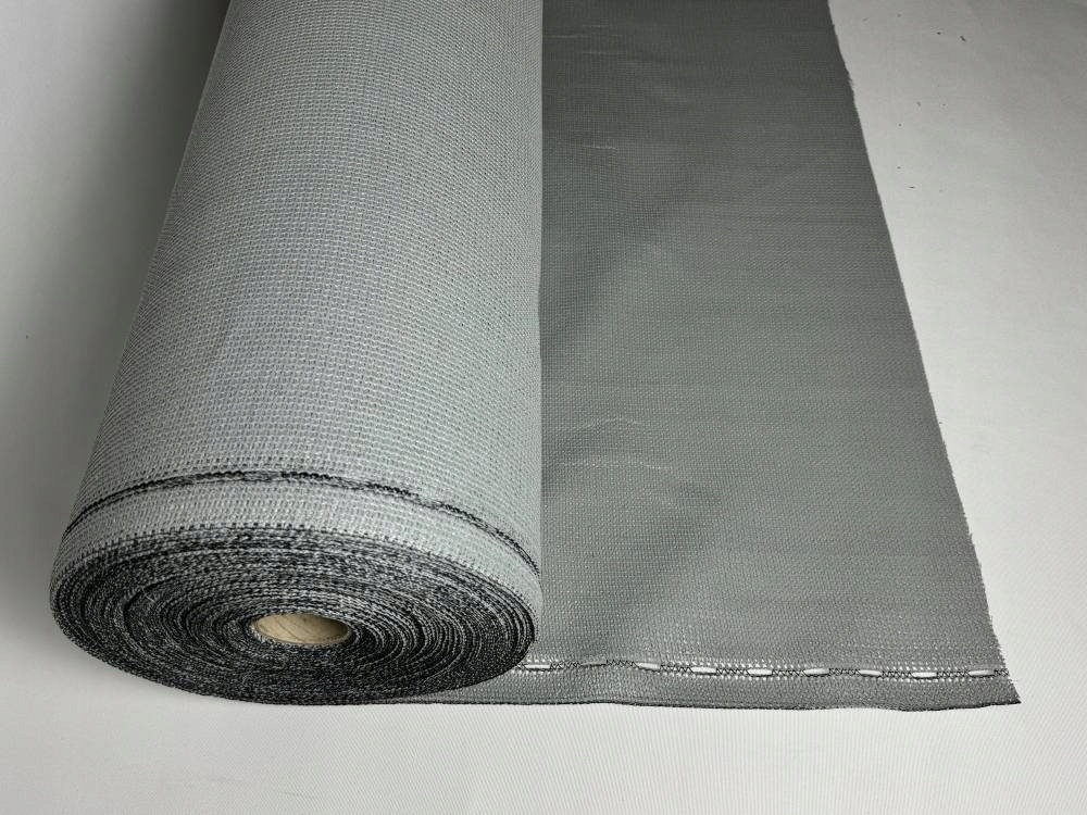 Stínící sítě PloteS, 180g/m², stínění 90% barva světle šedá, 1,5x50m