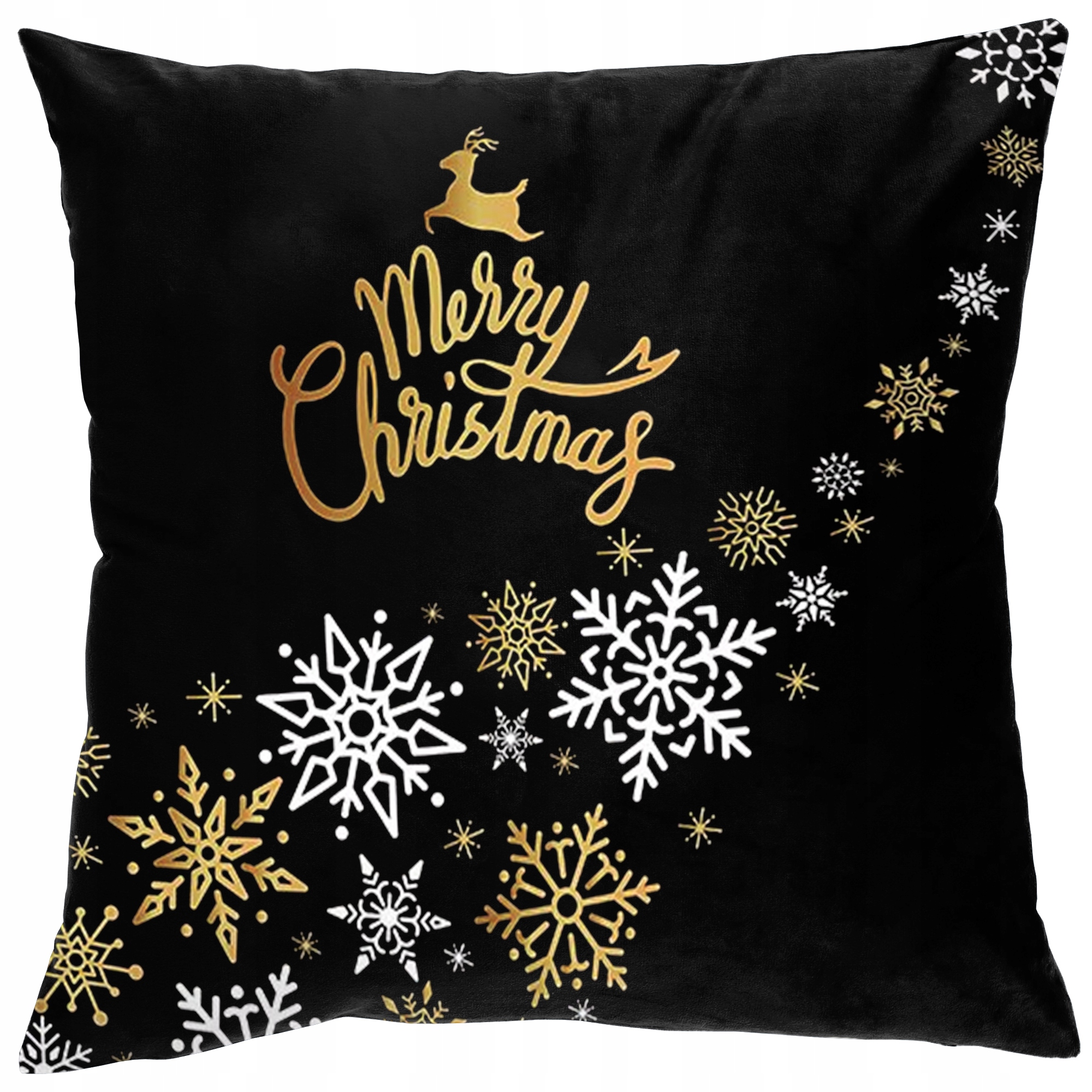 

Świąteczna Poszewka Na Poduszkę 3D 46 Velvet Black
