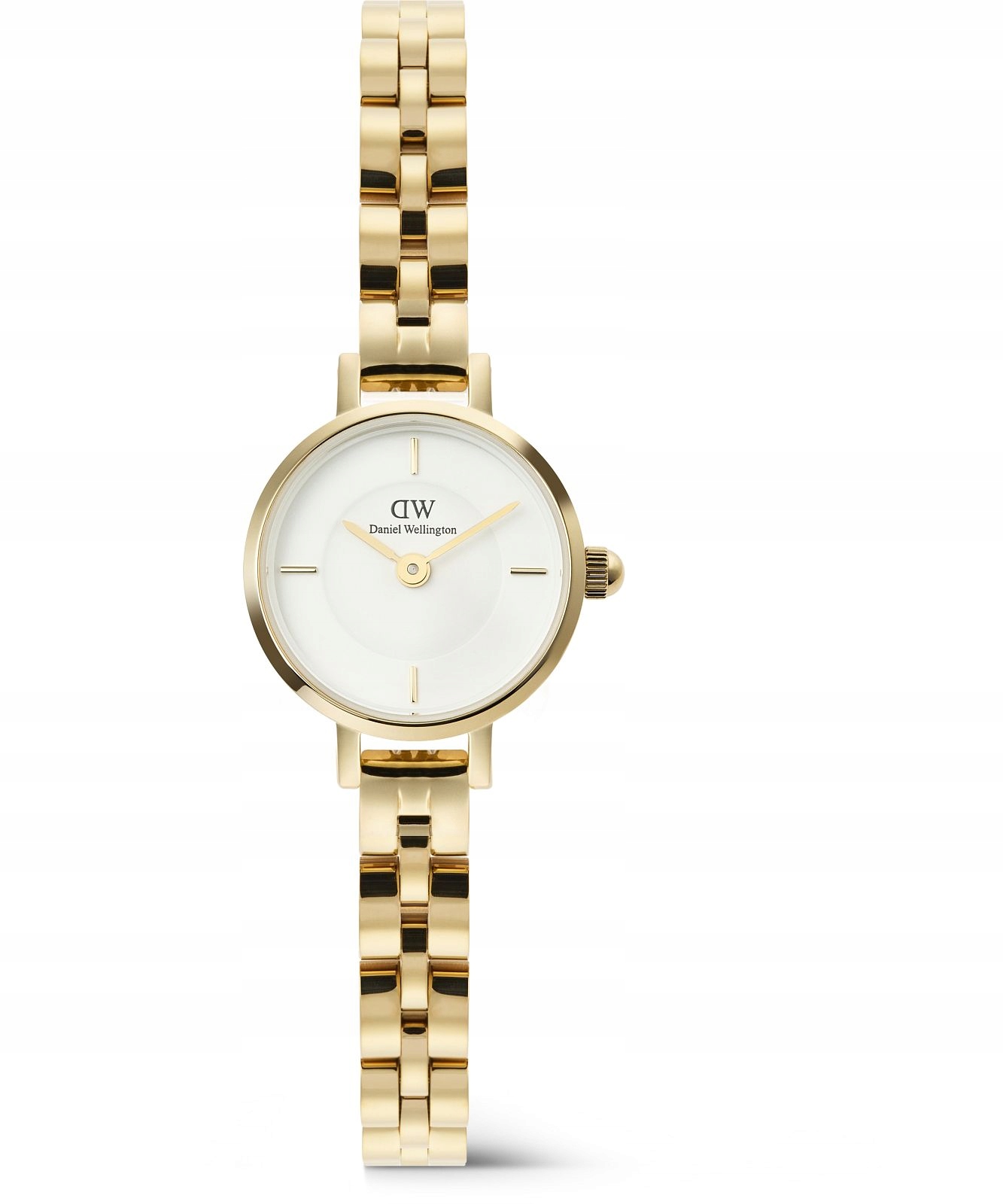 Zegarek damski Daniel Wellington Petite Mini Arch 3-link White Gold