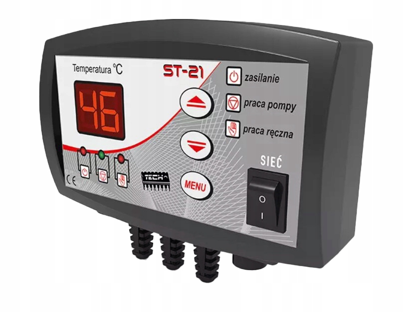REGULATOR STEROWNIK PROGRAMATOR POMPY OBIEGOWEJ C.O. ST-21 Z WYŚWIETLACZEM Rodzaje pomp cyrkulacyjna obiegowa