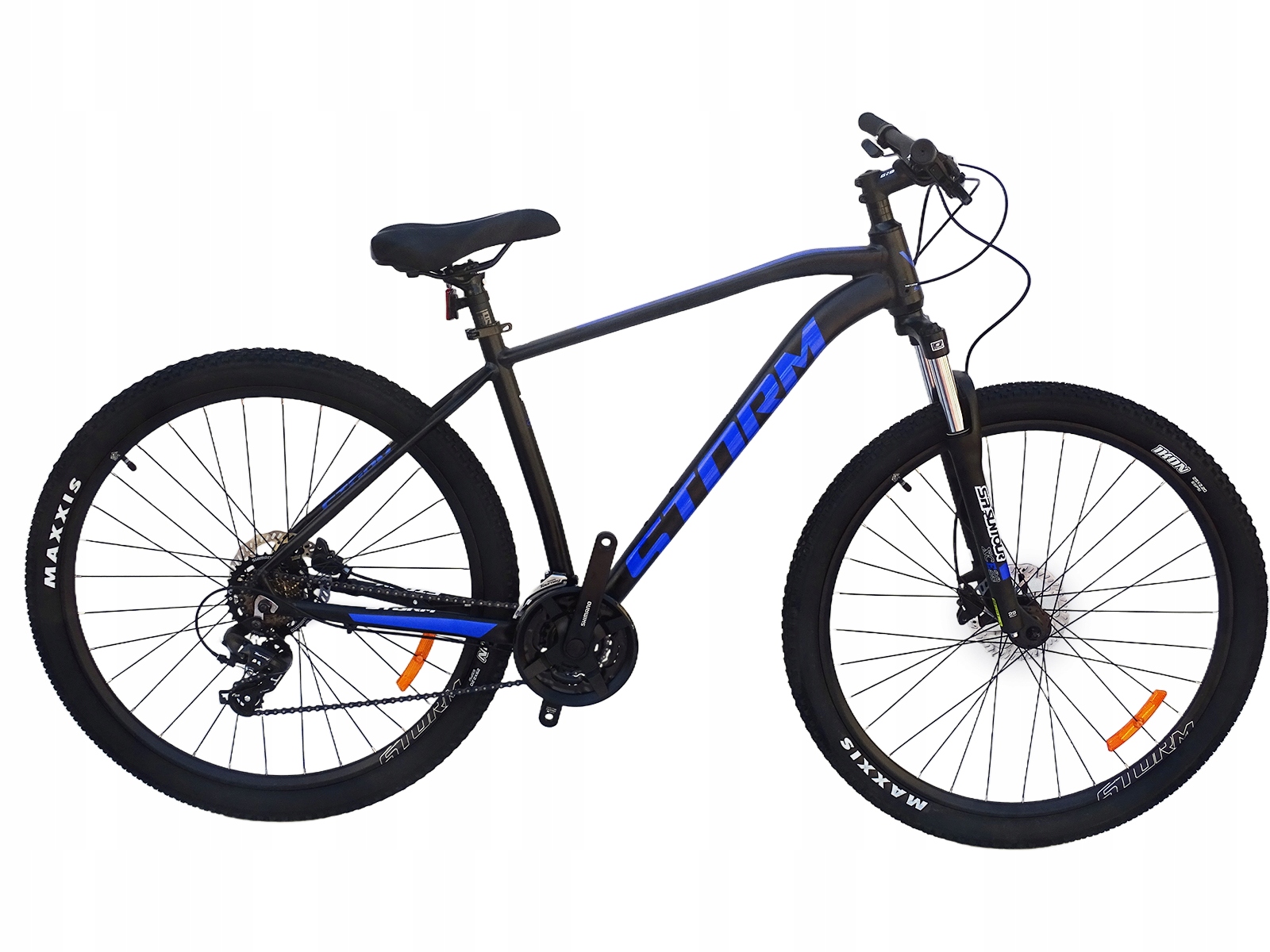 Rower 29 2.0 Storm Shark Męski Górski Mtb Aluminiowy 19'' Hydraulika Nieb