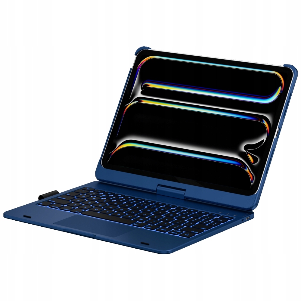 Puzdro typu Flexbook Touch s klávesnicou pre iPad Pro 11" 2024/2025, tmavé