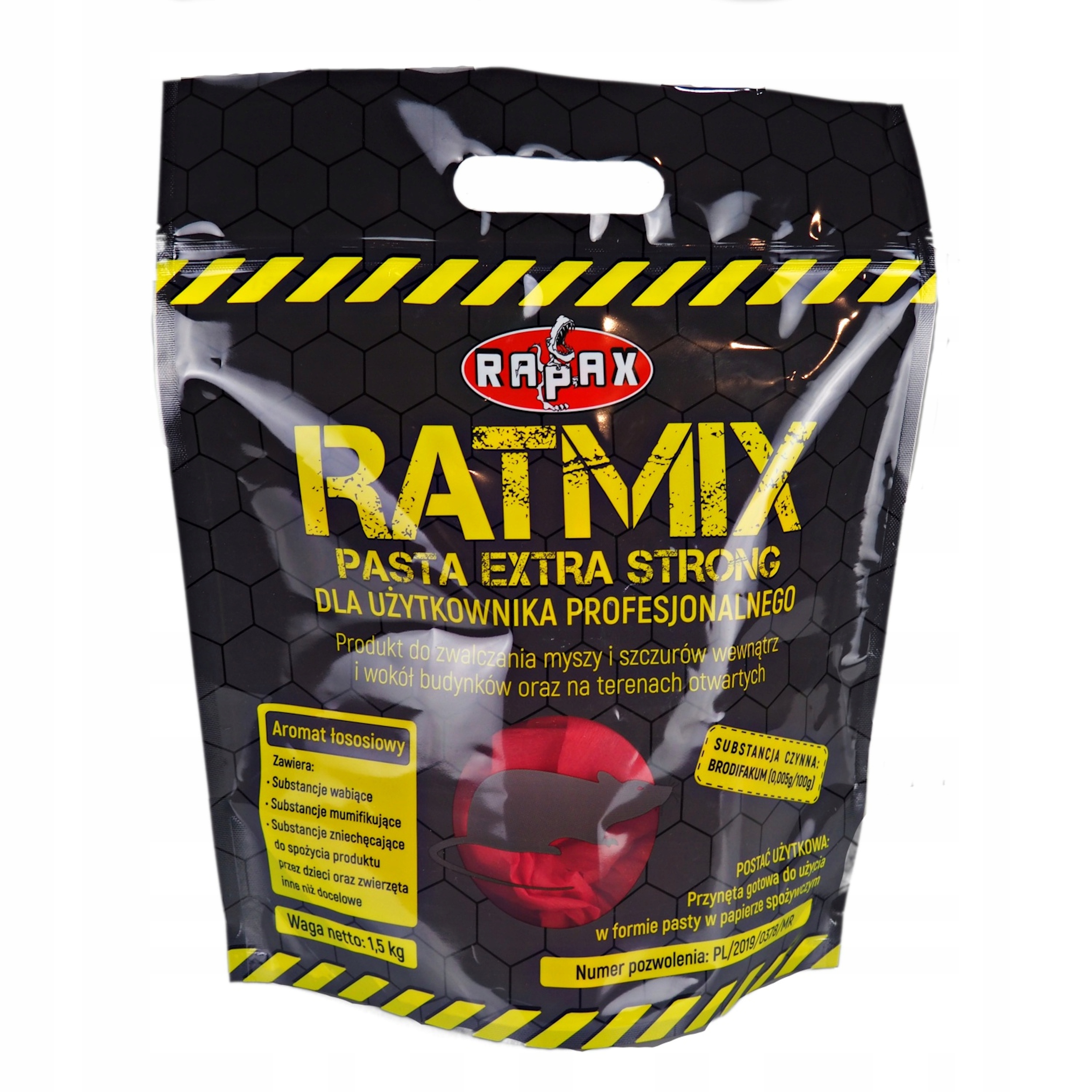 

Rapax Brodifakum Pasta 1,5 Kg