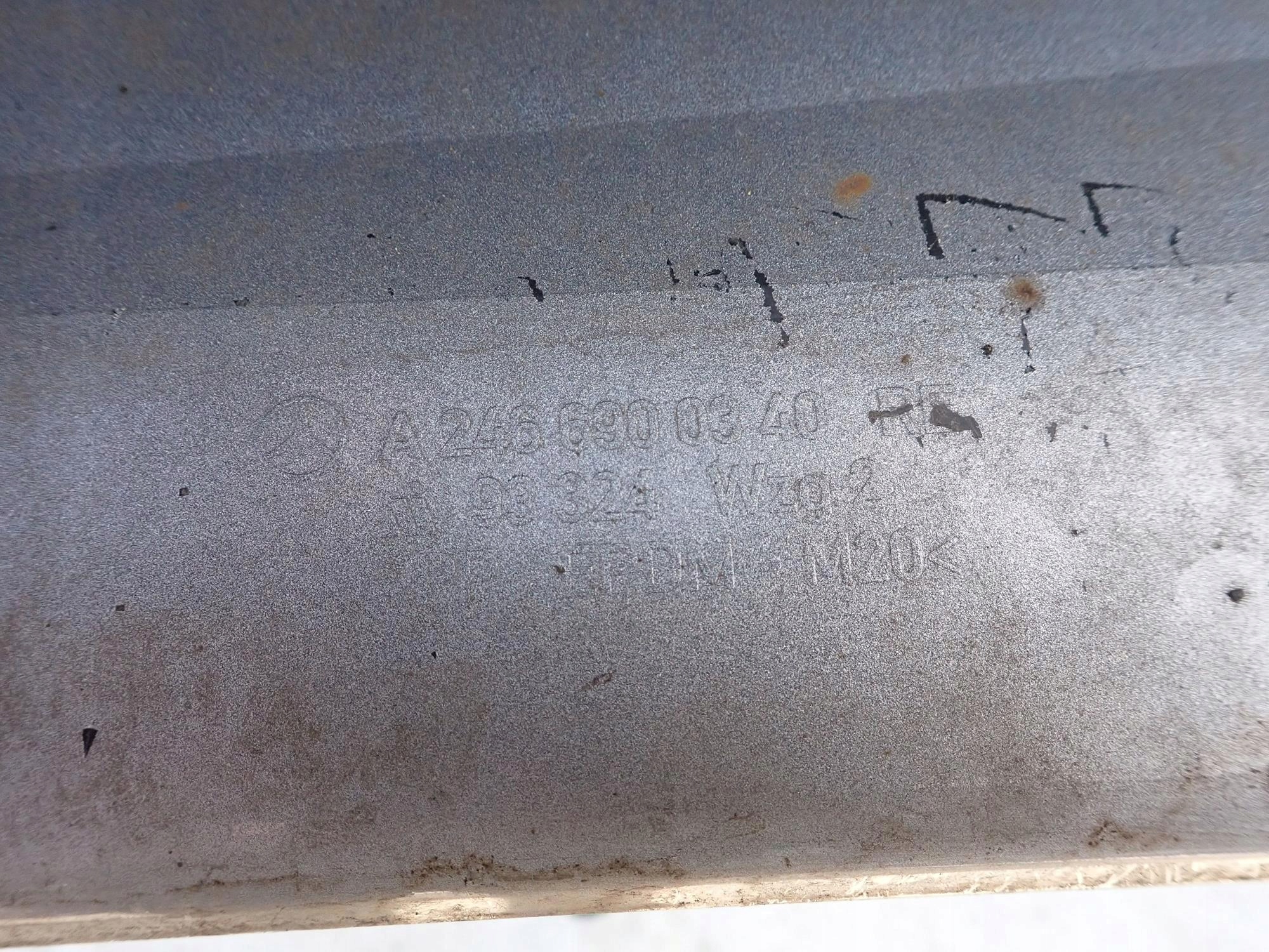 MERCEDES B-KLASA W246 11-18 moulding threshold right