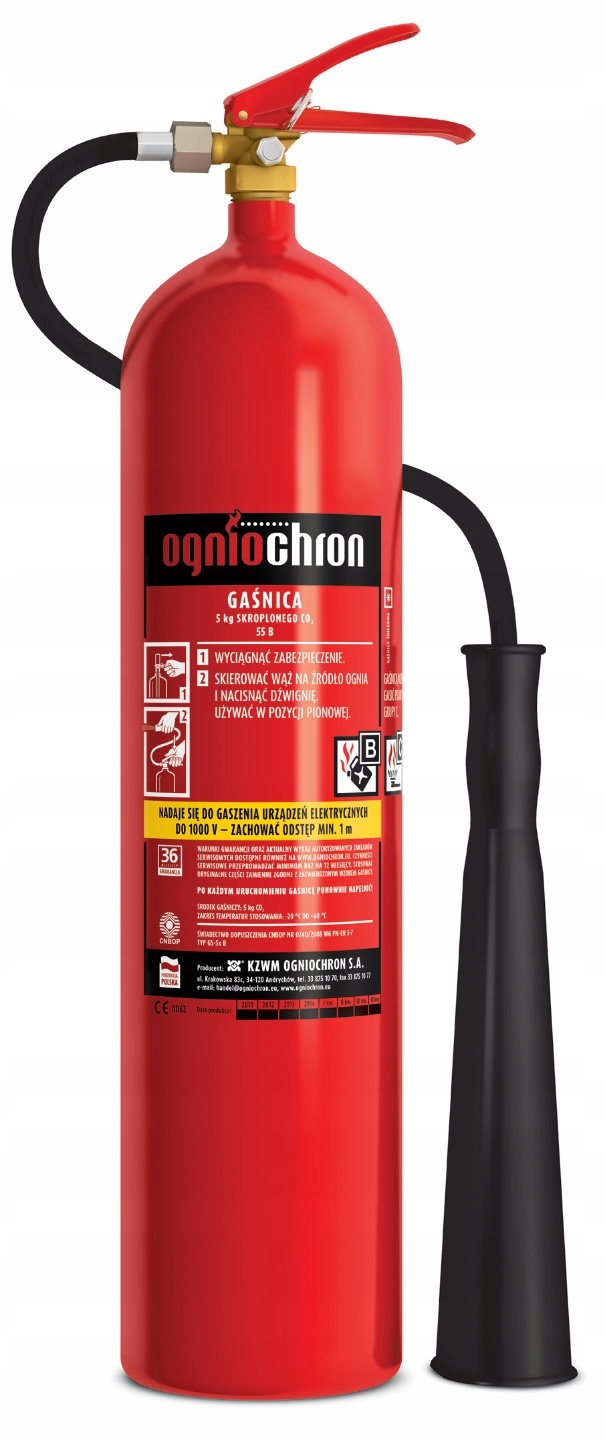 

Gaśnica Śniegowa 5 Kg GS-5X Ogniochron