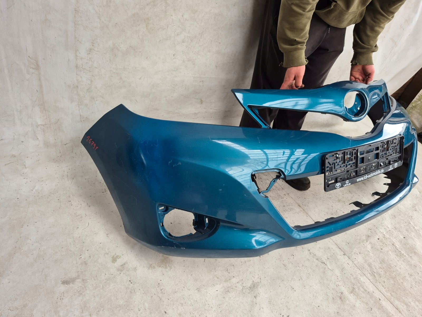 TOYOTA YARIS III 3 11-14 bumper front front 52119-OD410