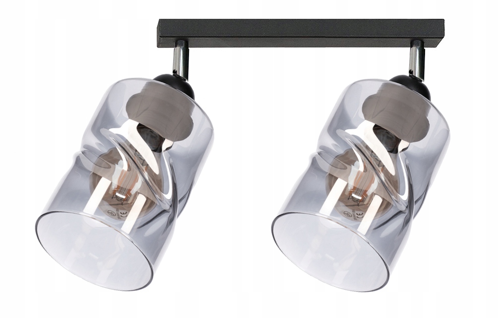 Lustr stropní svítidlo Loft stropní svítidlo stropní lampa do obývacího pokoje skleněná lampa