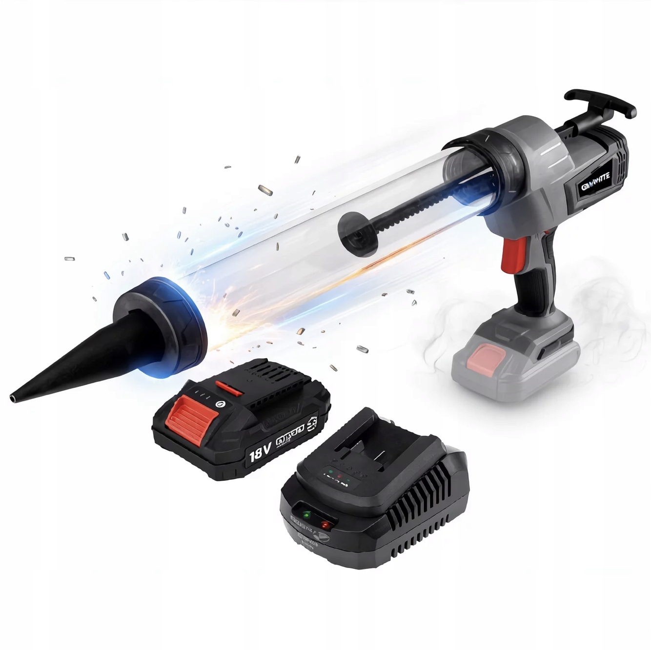 Graphite Těsnící Pistole 58GE115 Sada Akumulátor 2AH 18V Energy