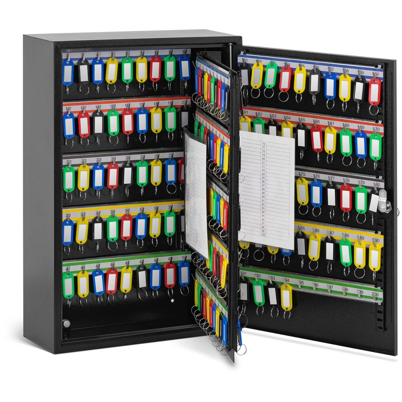 Szafka Na Klucze Metalowa 200 Haczyków Zawieszek