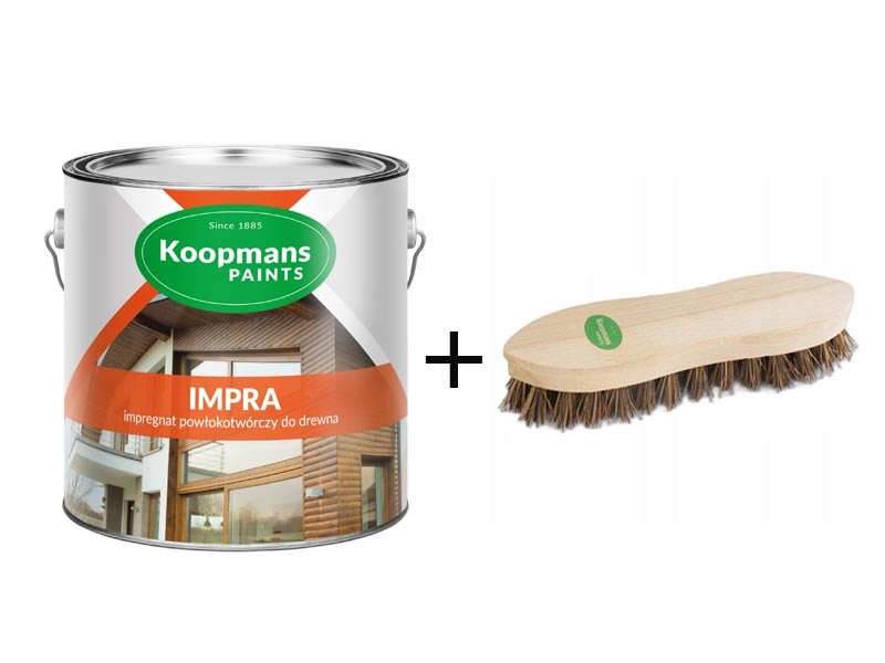 Koopmans Impra Impregnat 2,5 L 106 Orzech Brazylijski Szczotka
