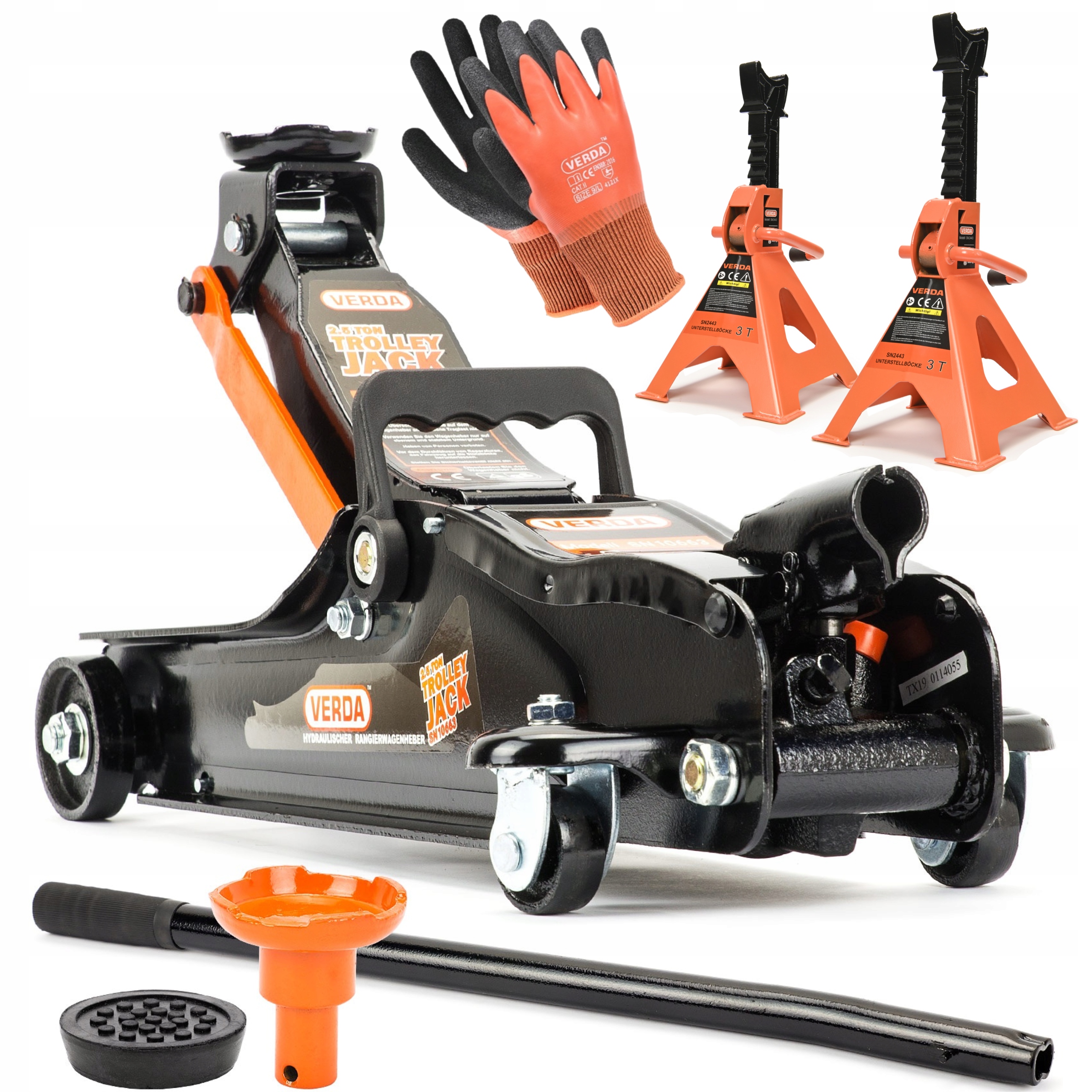 PODNOŚNIK SAMOCHODOWY LEWAREK ŻABA LEWAR 2,5T KOBYŁKI 3T PODPORY PODSTAWKI