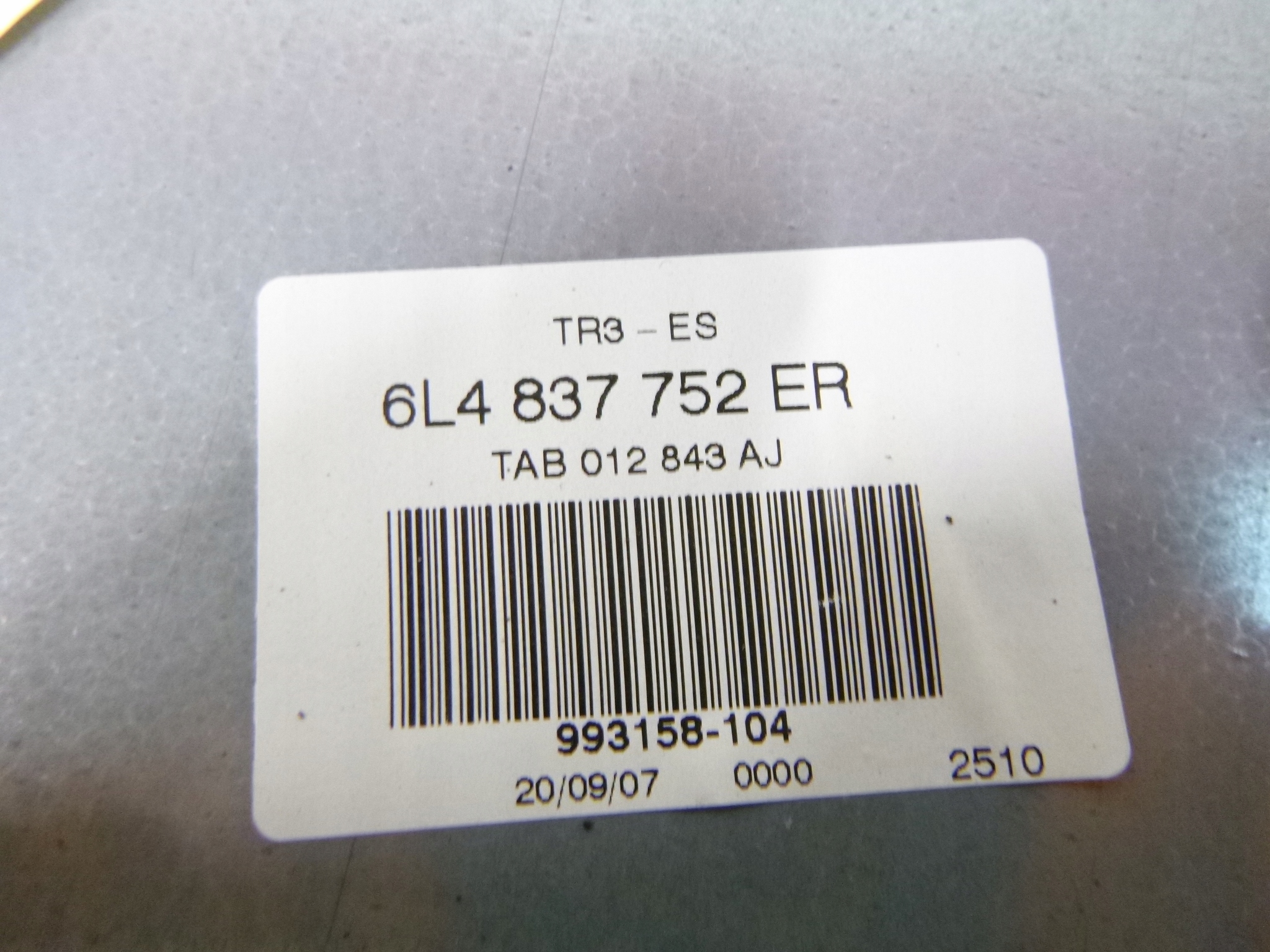 MÉCANISME VITRE AVANT DROITE SEAT IBIZA III 5D 07R.