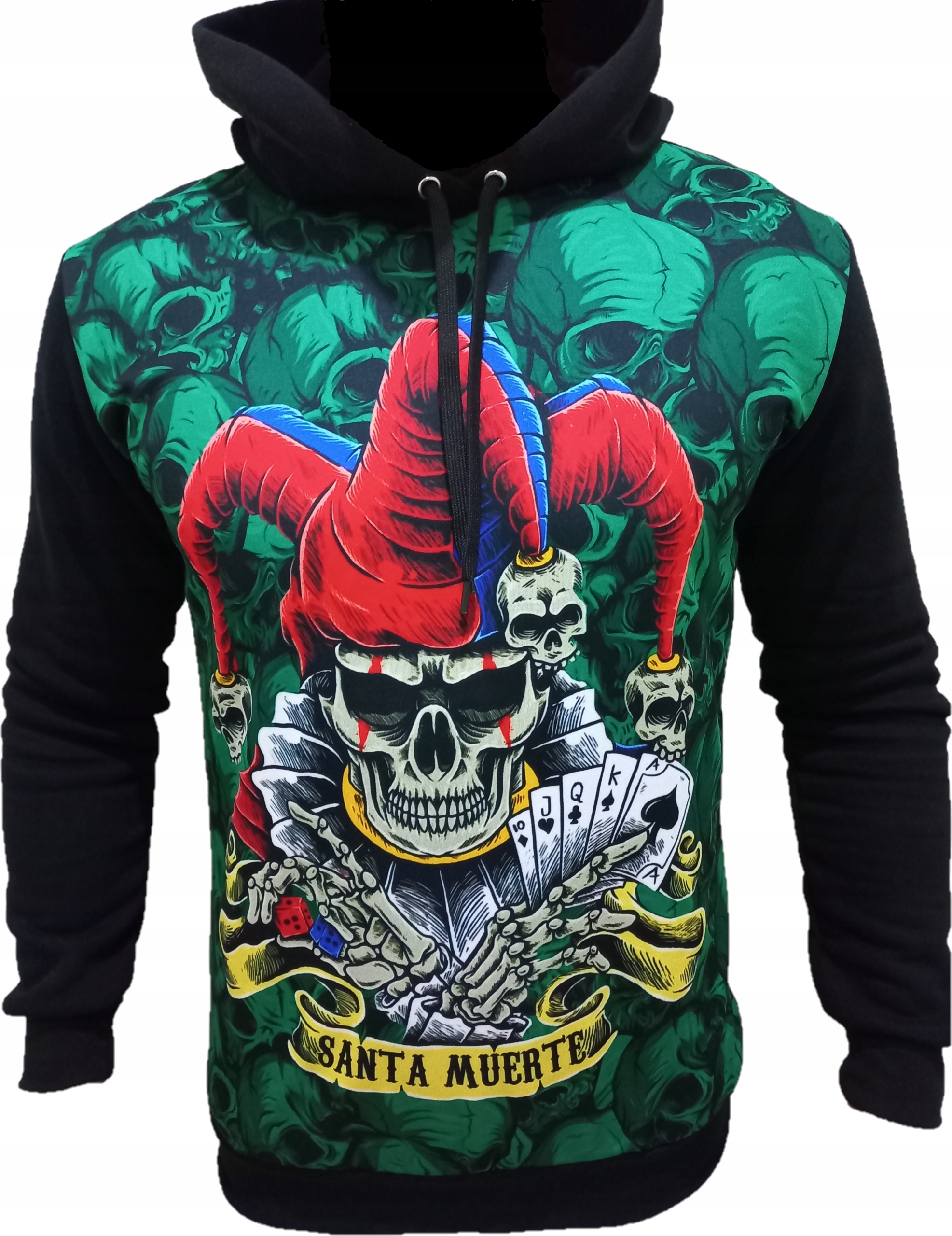 

Bluza 3D Klaun Punisher Życie Jest Grą roz. L