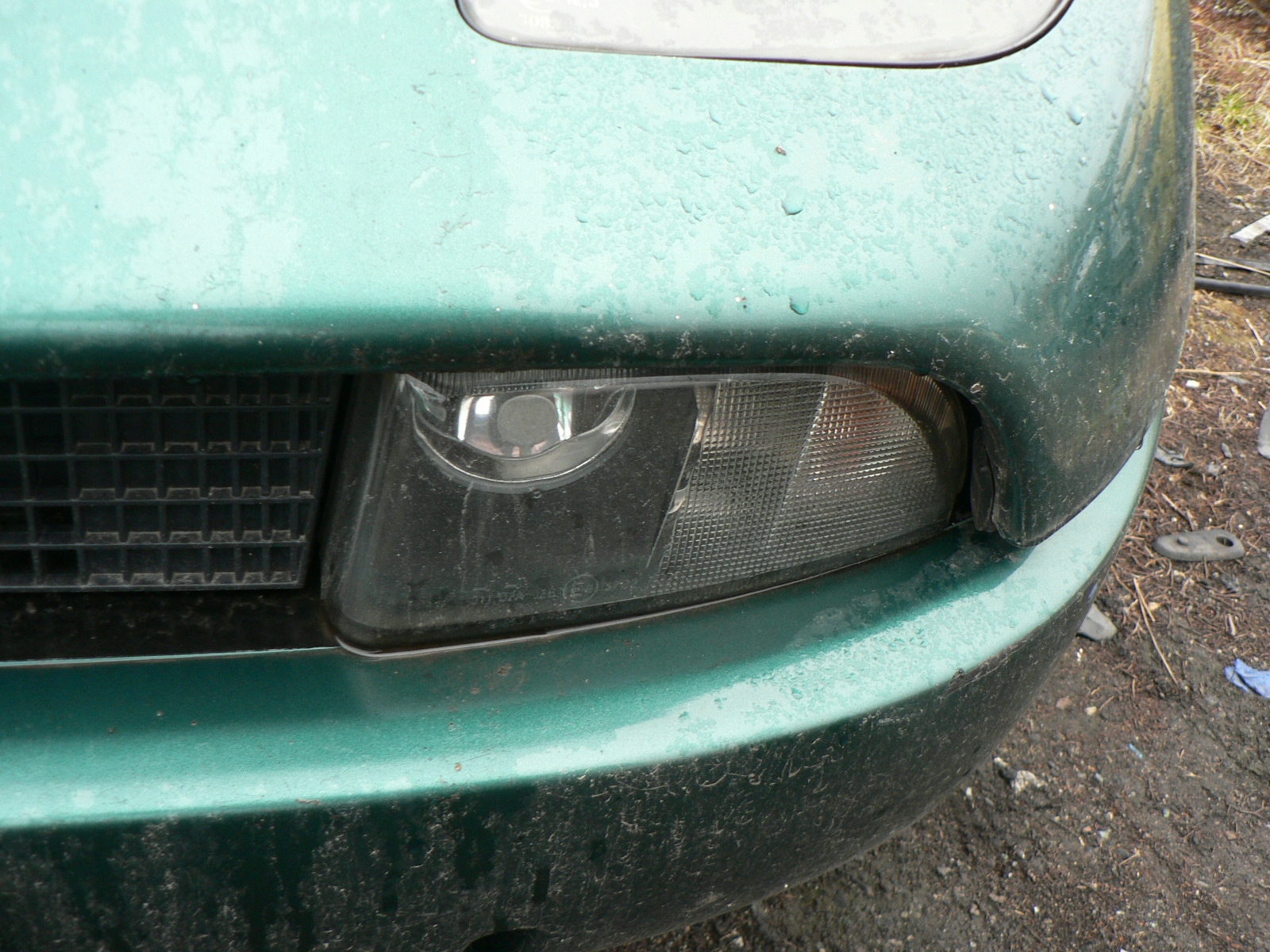 Fiat coupe 96 r. поворотник левый перед противотуманка