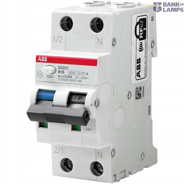 Abb DS201 C20 A30 nadprúdový diferenciálny vypínač 2CSR255180R1204