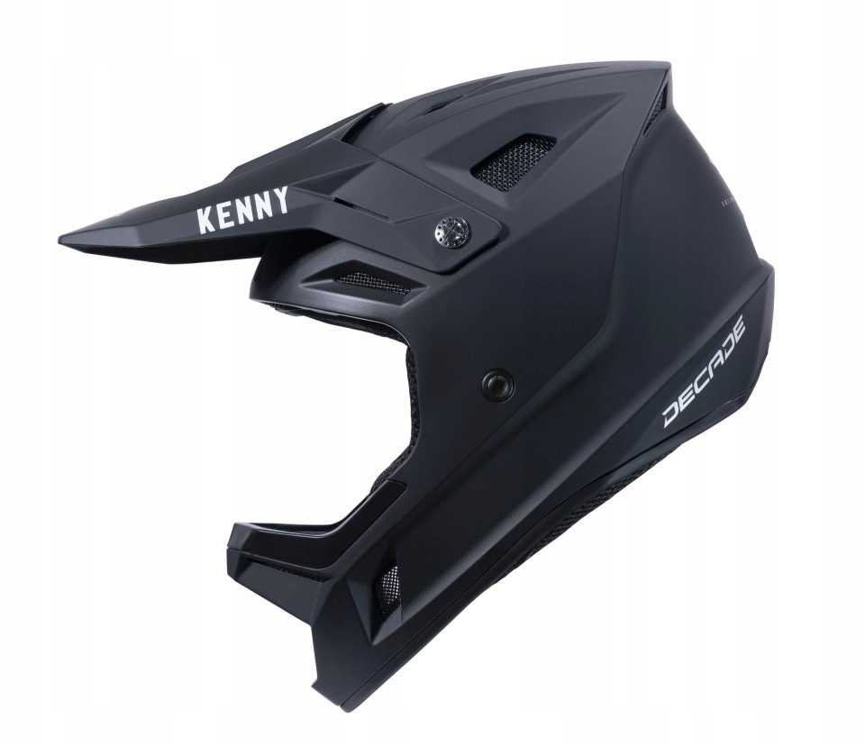 Kenny Racing Cyklistická Přilba Mtb Decade Solid Matt Black Barva Černá Velikost
