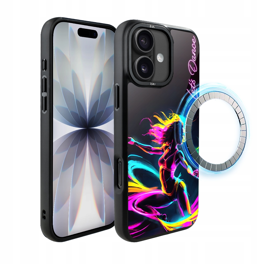 Etui do iPhone 17 Ibizu DropGuard Matt z MagSafe, Taneczny rytm
