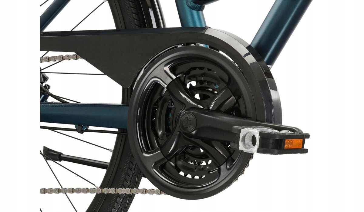 KROSS Trans 4.0, RAMA 17" M, KOŁA 28" TURKUSOWY 2024 Rozmiar koła (