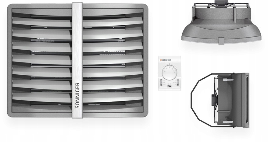 NAGRZEWNICA WODNA HEATER CONDENS CR1 10-30 kW