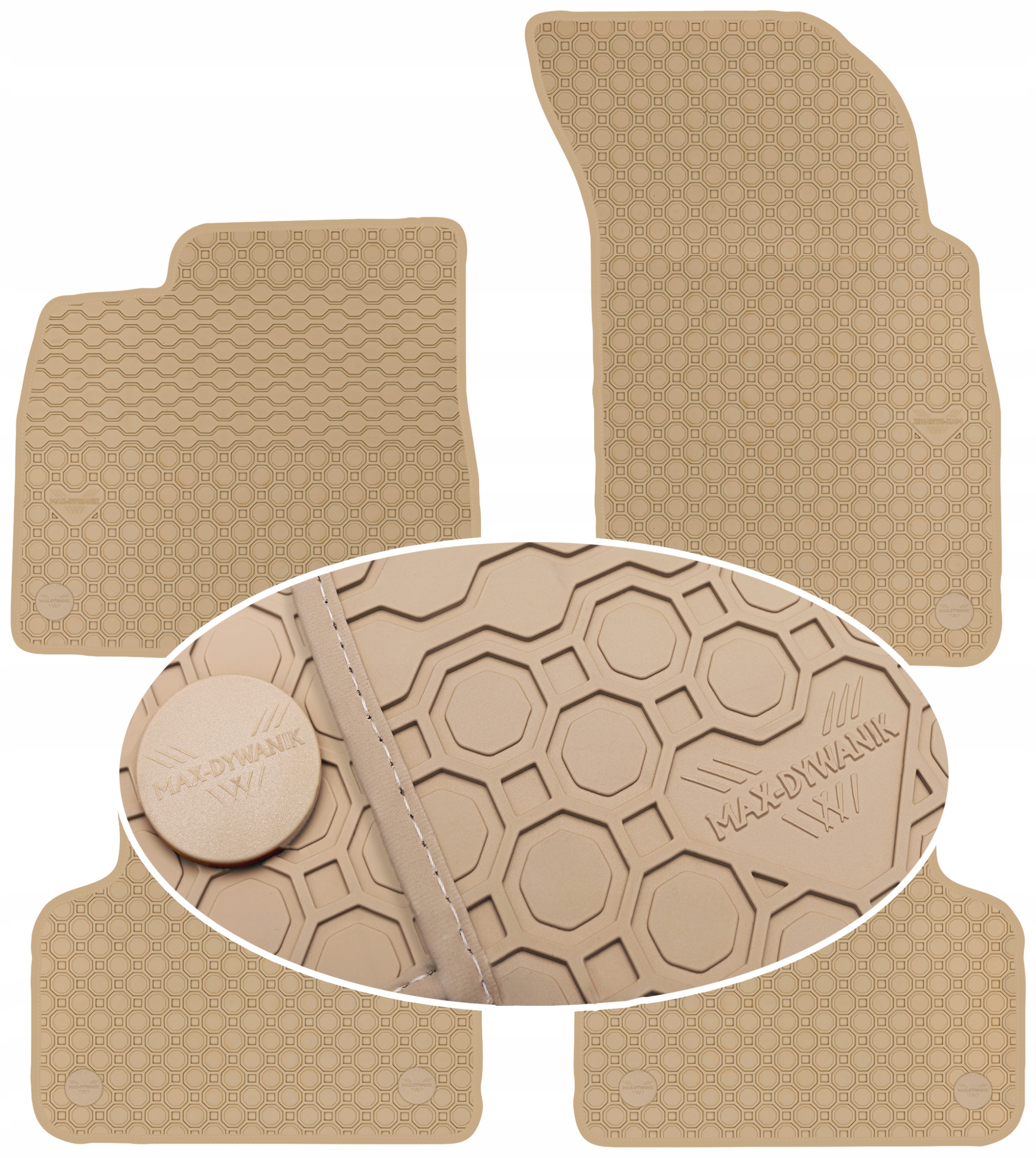 Audi Q7 II Suv 2015 Koberce Béžové