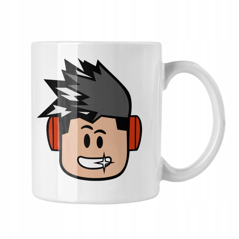 

Kubek Man Face Roblox BIały 330ml