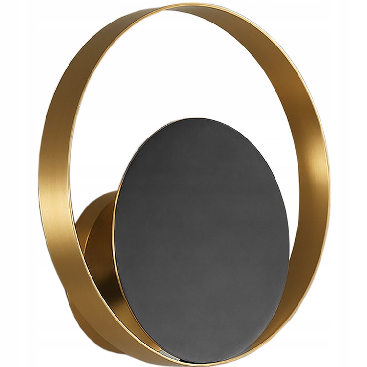 LAMPA ŚCIENNA KINKIET LED GOLD ZŁOTY GLAMOUR 5W