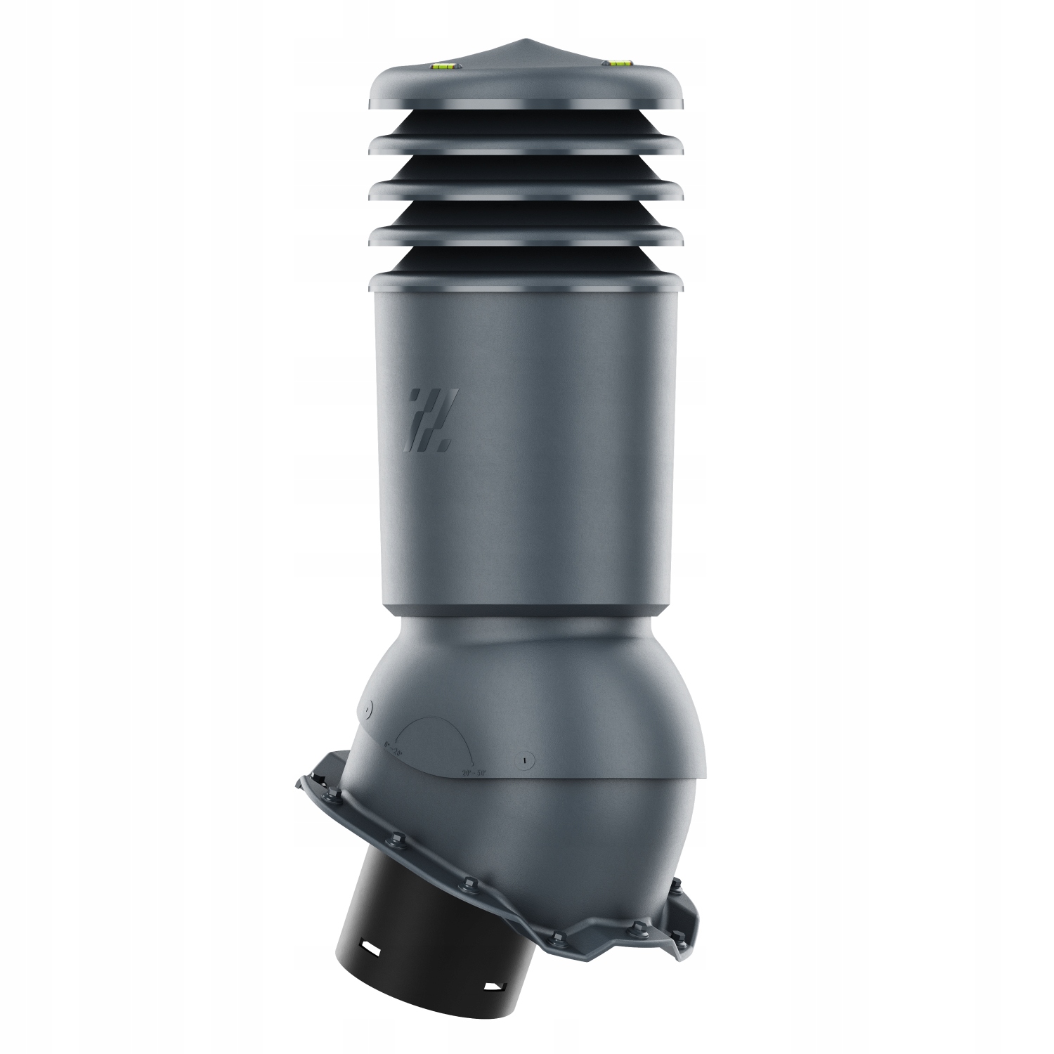 větrací komín Izolovaný HiVent fi150 Trapézový T14 Antracit