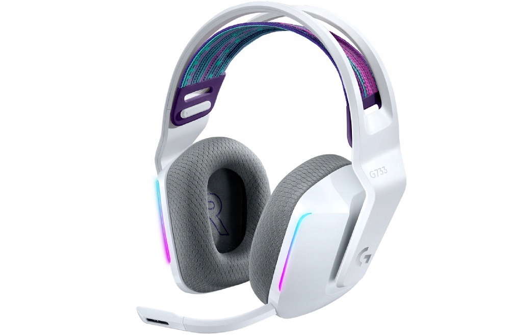 Słuchawki bezprzewodowe LOGITECH G733 Lightspeed Kolor szary
