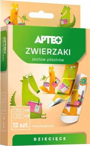 

Plastry Dla Dzieci zwierzaki 12 szt.