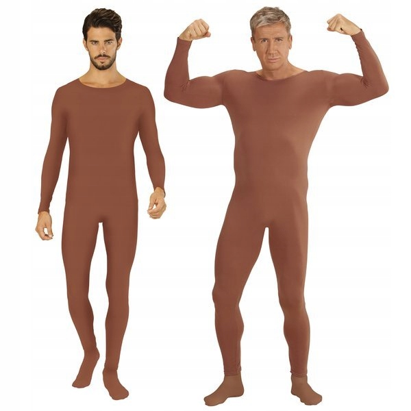 Pánský kombinéza tanečníka hnědá Disco Karneval XL/XXL