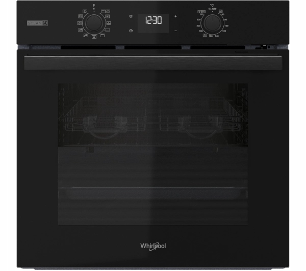 Piekarnik elektryczny parowy Whirlpool OMSR58RU1SZB EasyGrill Steam+ Czarny